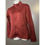 Queenieke Jacket Womens Small Red Full Zip Athletic Running Thumbholes Yoga Photo 2