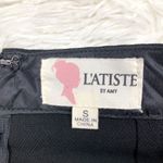 L'ATISTE L’Atiste By Amy Black Foldover Skort Size XS Photo 6