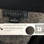 Sanctuary New  Animal Jacquard Knit Pull On Pencil Skirt Taupe Black Photo 15