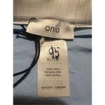 ONIA  Leila Blue With White Trim Bikini Bottom Woman’s Size XL NEW MSRP $95 Photo 5