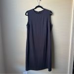 Harvé Benard  Sport Women’s Sheath Dress With Matching Trench Coat Set Gray Sz 8 Photo 2