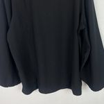J.Crew NWT Puff Sleeve Crepe Top Shirt Blouse Black Size Medium Tall MT NEW Photo 7