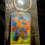 Holographic Pokémon keychain Blue Photo 0