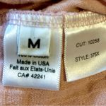 STARK X Hand in Pocket Front Tie Ruffle Cotton Gauze Romper w/ Pockets Sz M Size M Photo 8