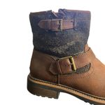 White Mountain Boots Womens Size 9 Brown Carlin Ankle Buckle Zip Booties Casual Photo 8