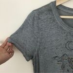 Torrid Light Grey Gold Accents Desert Cactus Hearts Front Tie Tee Photo 7