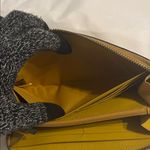 Coach Accordion Long Zip Wallet Mustard Yellow EUC Photo 5