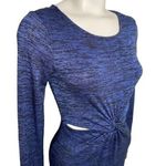 Forever 21 Navy Blue & Black Sweater Dress Photo 2