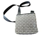 Tommy Hilfiger  Women's Monogram Crossbody Bag Black & grey Casual‎ Photo 11