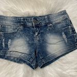 Guess Women's Tammy Belted Denim Shorts Photo 7