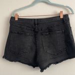 Abercrombie & Fitch Black Denim Shorts Photo 1