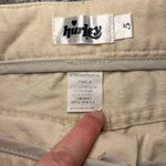 Hurley Y2K Cream Denim Mini Skirt Size 5 Photo 3