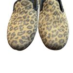 Munro Shoes Women Size 8N Brown Suede Leopard Print Loafer Flats Slip On Comfort Photo 1
