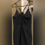 Main Strip Navy Blue dress by , size M Photo 3