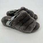 UGG ‎ Fluff Oh Yeah Slides Gray 8 Photo 1