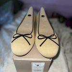 Rothy's The Ballet Flat in Beige & Black NIB Size 11 Photo 1