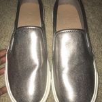 Loft Super Cute Metallic Slip Ons  Photo 0