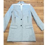 Veronica Beard gray dickey compatible Melange Wool Cashmere Blend coat size 4 Photo 6
