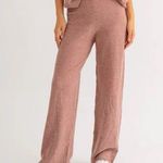 Aerie Teddy brown Sherpa knit lounge pants Photo 0
