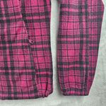 Columbia  Full Zip Fleece Sweater Jacket Women's Size Medium Pink Plaid Photo 5