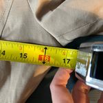 Guess Tan Trench Coat with White Trim | Size Small Photo 13