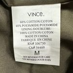 Vince  Black Peplum Sleeve Utility Jacket Size M Photo 4