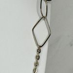 Lane Bryant  Geometric Gold Tone Long Chain Link Necklace Photo 8