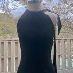 Ann Taylor  Loft crepe top sleeveless straight flowing cut Small neckline twisted Photo 1