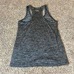 Under Armour  Woman Racerback Tank Top Athletic Workout Fitness Gray BlackMD Photo 6