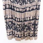 VTG Sag Harbor Womens Skirt Size M Black Midi Floral Boho Cottage‎ Whimsigoth Size M Photo 3