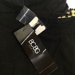 NWT BCBG Paris Black Mock Turtleneck Sweater Sz Medium Photo 9