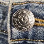 True Religion Audrey Slim Boyfriend Jeans Gold Sequin Distressed Size 25 Photo 6