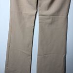 Rebecca Taylor  tan pants straight wide leg 0 A6 Photo 4