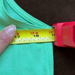 Foxcroft  Green Pearl Button Down Collard sleeves Blouse SZ 8  In Great Condition Photo 7