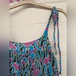 rtr Warm Blue Big Love Maxi sz 2 Medium M floral printed boho blue purple Pink Photo 4