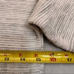 MM.LaFleur The Coleman Top Short Sleeve Knitted Gray Ivory Textured Stripe Sz XS Photo 10