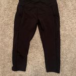 3/4 Length Leggings Black Size L Photo 0