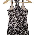 Lululemon  Cool Racerback Tank Top Black Tan Animal Print Womens Size Small S Photo 1