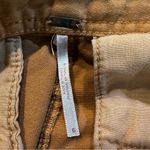 Free People  High Waist Abby Chino Pants Size 6 Mustard Gold Photo 8