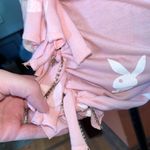 Playboy NWT-Reworked Misguided X  tie back mini dress Photo 3