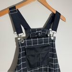 Hot Topic  Grid Print Overall Shorts Photo 5