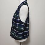 Chadwick's  blue green plaid waistcoat vest size 18 Photo 2