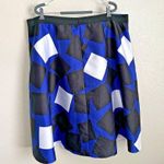 Lane Bryant  Skirt Womens Size 24 Pleated Graphic Color Block Knee Multicolor Photo 1