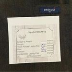 Daggaci Straight Leg Cotton Blend Unisex Scrub Pants SZ S Black Photo 7