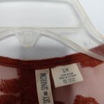 Sky & Sparrow burnt orange sheer cardigan size S/M Orange Photo 4