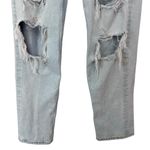 H&M  & Denim 90’s Distressed Boyfriend Light wash Jeans Grunge High Rise Size 0 Photo 4