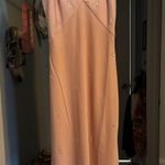 A New Day Pink Satin Maxi Dress Photo 1