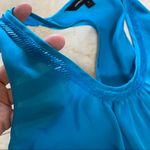 EXPRESS  Like New Blue Beaded Racerback Tank Sz S Photo 2