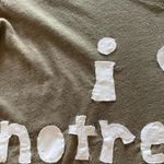 khaki sage green and white patchwork Notre Dame shirt size XL Photo 6