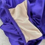 Vintage 80s New Sirena Swimsuit Blouson Top L 14 Blue Size 12 Photo 9